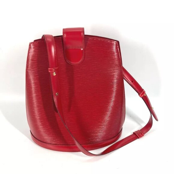 LOUIS VUITTON Epi Cluny shoulder bag Shoulder Bag Epi Leather Red - Picture 2 of 10